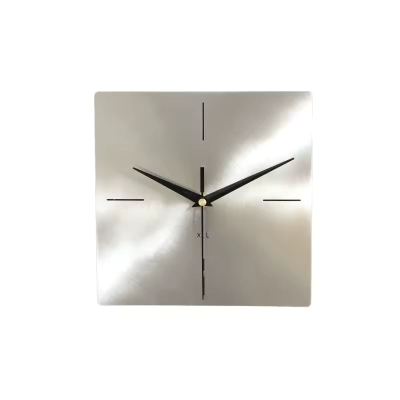 Modern Square Smart Metal Wall Clock
