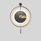 Metal Art Design Wall Clocks - LED Light