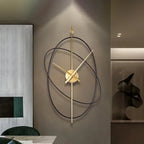 Large Iron Wall Clocks Metal - Modern Design Art
