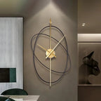 Large Iron Wall Clocks Metal - Modern Design Art