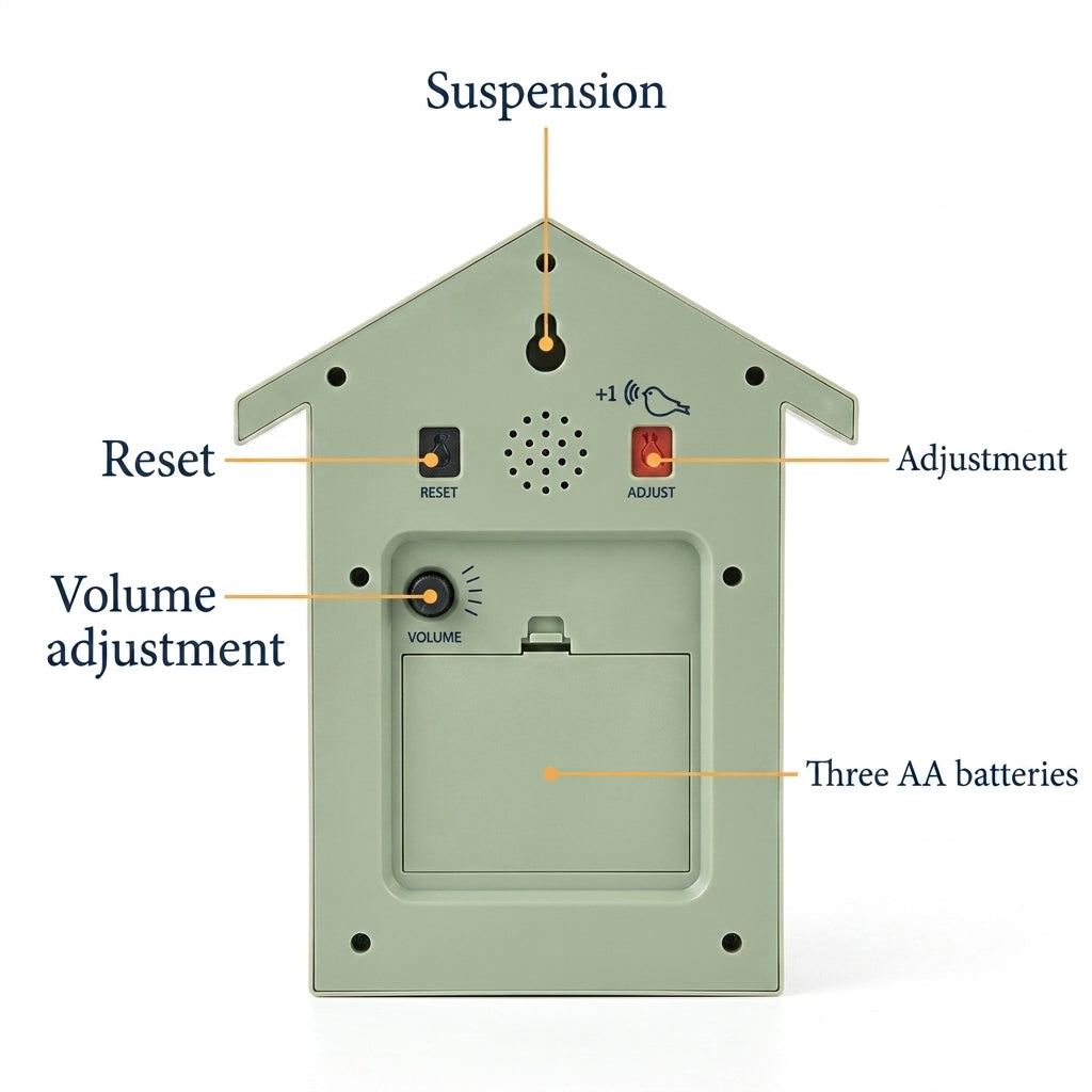 Pendulum Wall Clock For Living Room Cuckoo Green