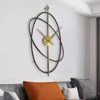 Large Iron Wall Clocks Metal - Modern Design Art