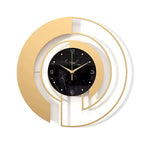 Luxury Large Metal Wall Clock - Gold Edition