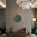 Luxury Creative Living Room Wall Clock - Oclo H4 Green