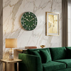 Luxury Creative Living Room Wall Clock - Oclo H4 Green