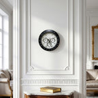 Luxury Metal Watch Wall Clock - Watch imitation