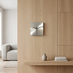 Modern Square Smart Metal Wall Clock