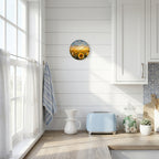 Sunflower Wall Clock, Silent Kitchen Wall Clock