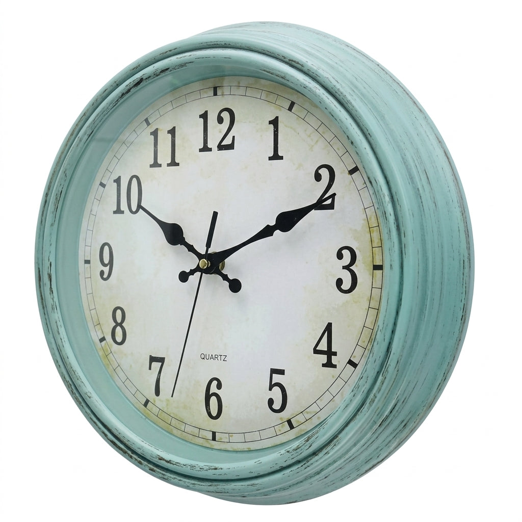 Retro European-Style Wall Clock - Gold-Brushed - Antique