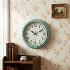 Retro European-Style Wall Clock - Gold-Brushed - Antique