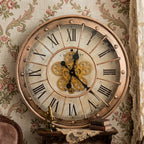 American Vintage Gear Metal Wall Clock - Antique