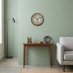 Retro "Antoine De Praiteon a Paris Depuis 1801" Wooden Wall Clock - Antique