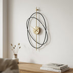 Large Iron Wall Clocks Metal - Modern Design Art