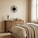 Modern Living Room Wall Clock – Silent Quartz