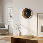 Modern Nordic Double-Color Wall Clock