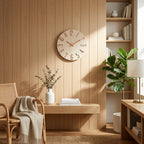 Modern Round Simple Silent Wall Clock
