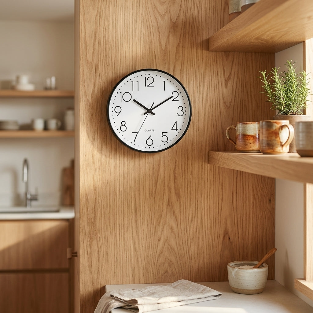 Classic Living Room Quartz Wall Clock - Oclo Hz2.