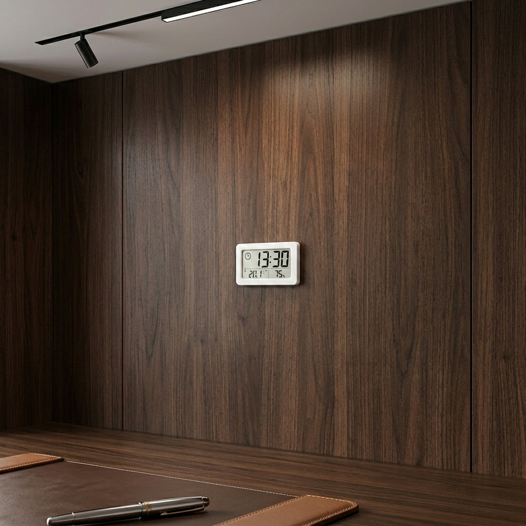 Electornic Wall Clock -Thermometer - Hygrometer