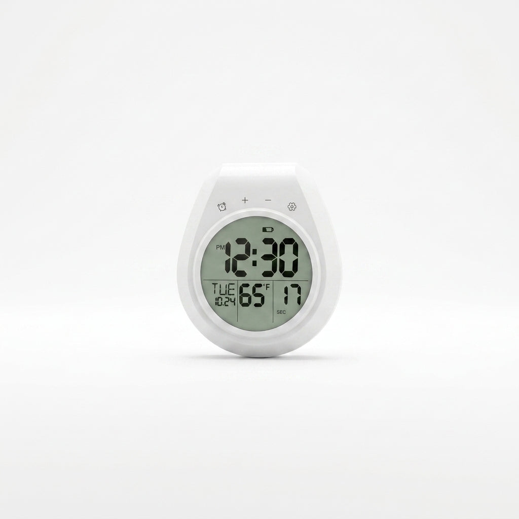 Anti Fog  Bathroom Wall Clock - Oclo H5z