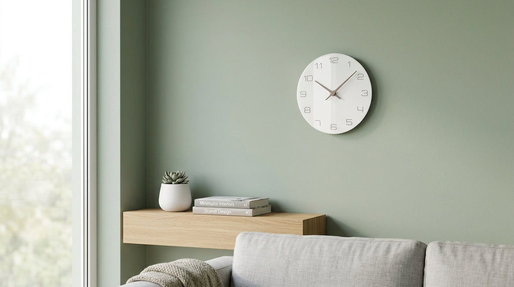Modern Creative Minimalist Wooden Wall Clock
