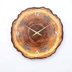 Silent Quartz Wooden Wall Clock