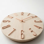 Wall Clock Modern Round Silent