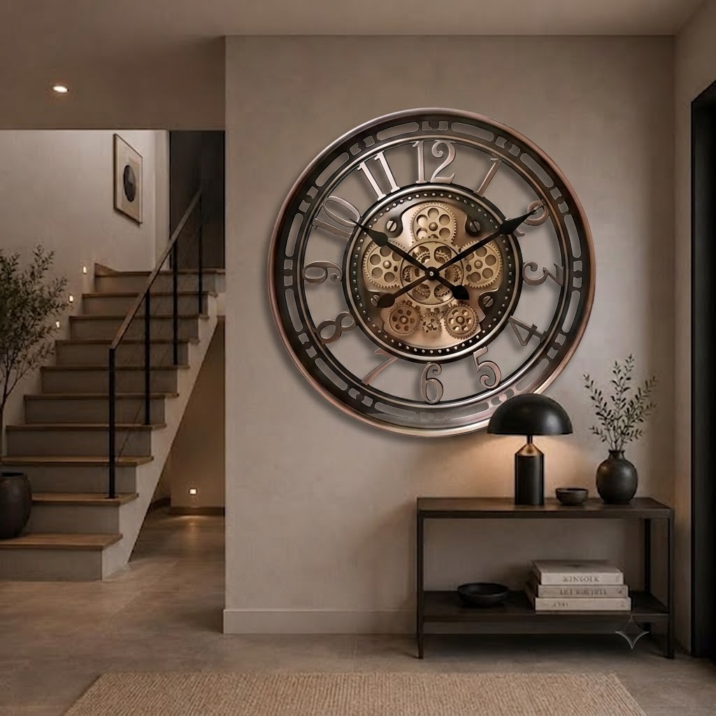 Large classic-style European Wall Clock