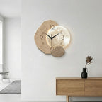 Modern Clock For Living Room Wall Moon Design Silent