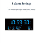 Large LED Digital Wall Clock