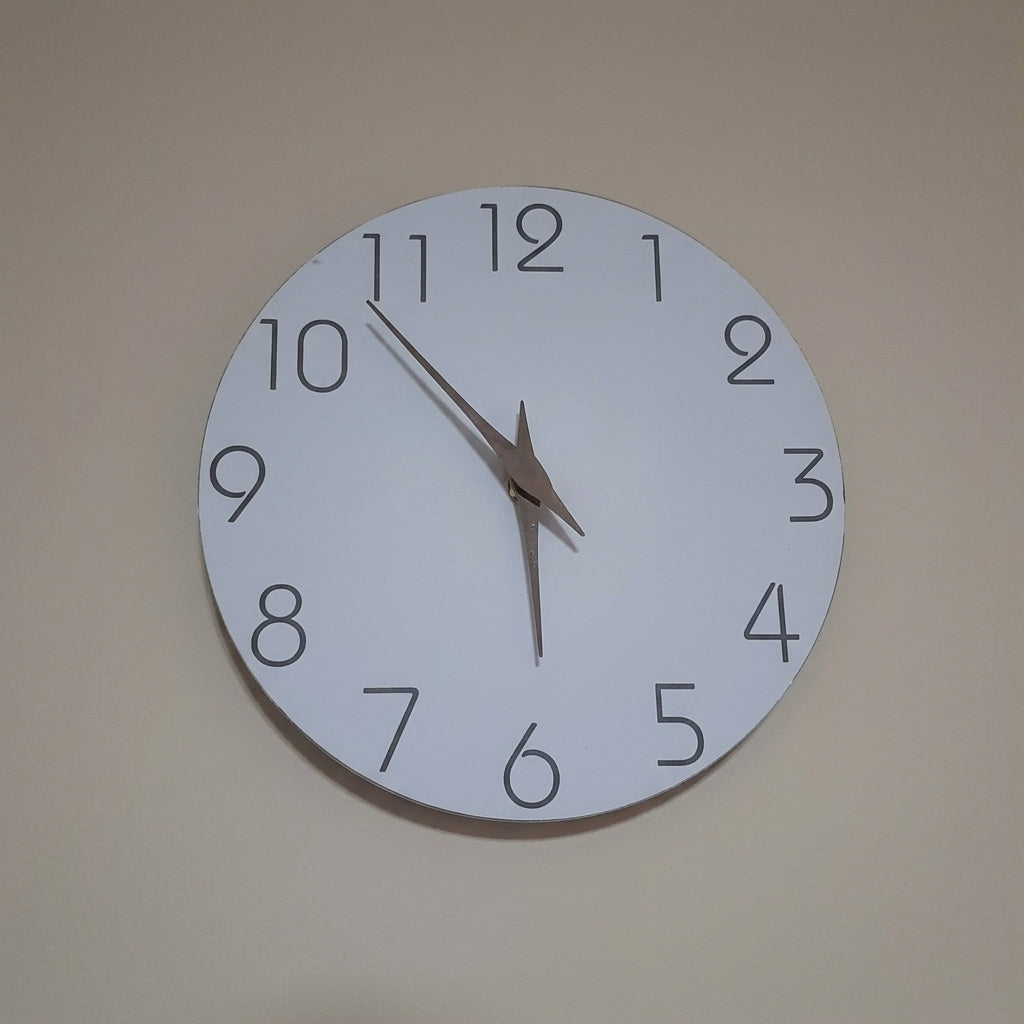 illuminated Modern Silent Wall Clock