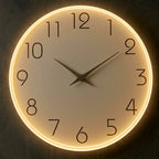 illuminated Modern Silent Wall Clock