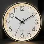 LED Silent Quartz Wall Clock