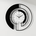 Large Black Nordic Wall Clock