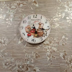 Vintage Provence Wooden Wall Clock